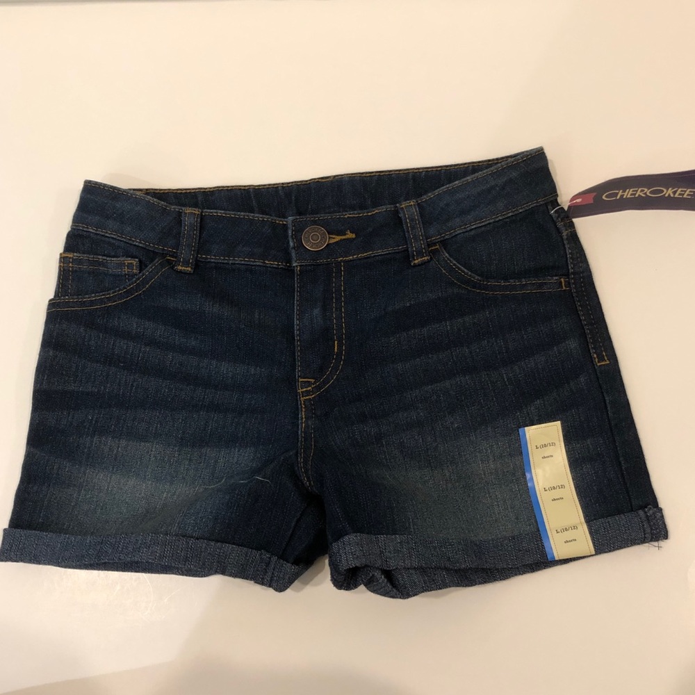 NWT girls jean shorts